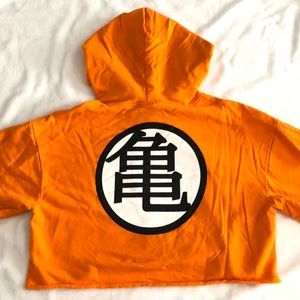 Dragon Ball Z Crop Hoodie 🐉